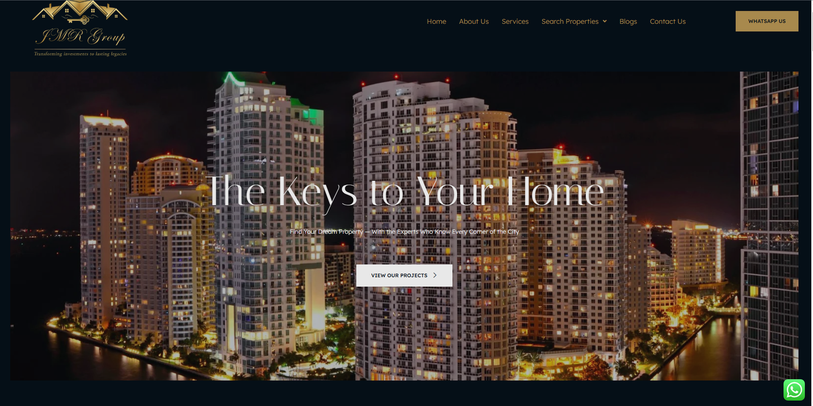 JMR Group — website screenshot